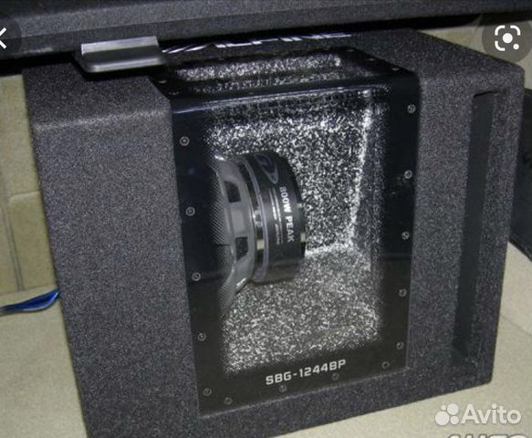 Сабвуфер Alpine SBG-1244BP