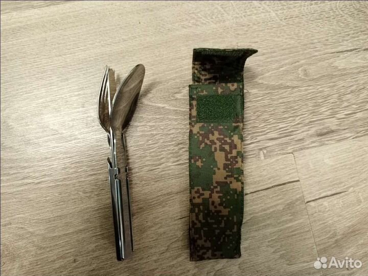 Походный набор (вилка, ложка, нож, открывашка)