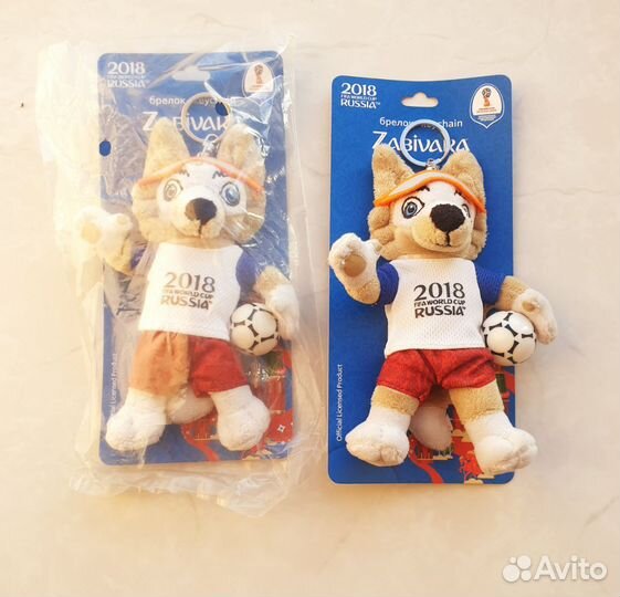 Брелок Забивака fifa чм 2018 оригинал Zabivaka