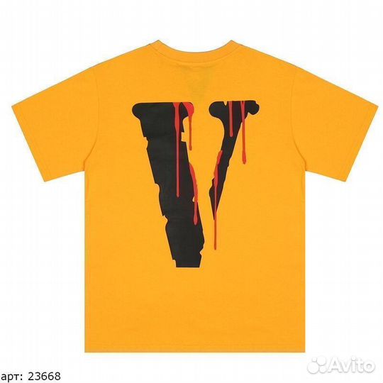 Футболка Vlone Оранжевая