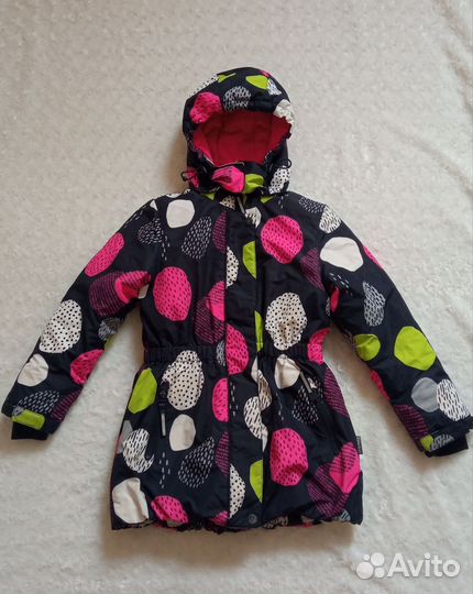 Зимние куртки crockid и lassie для девочки 128-134