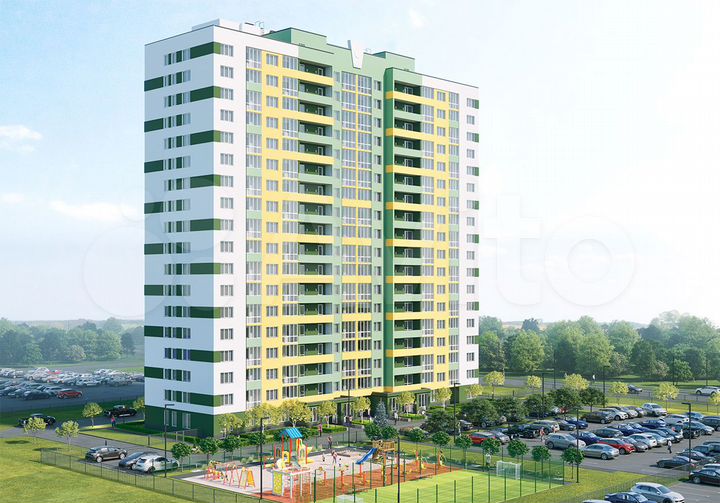 1-к. квартира, 48 м², 7/18 эт.