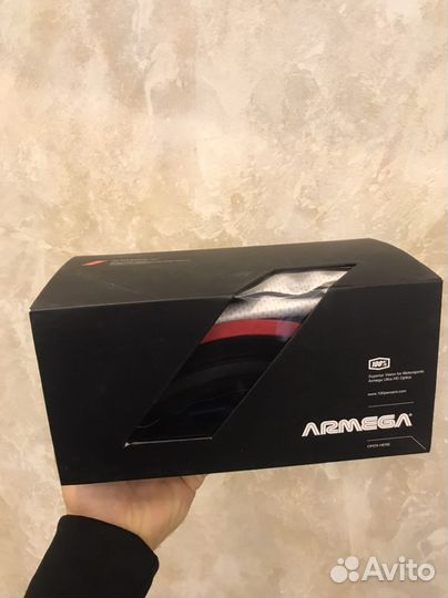 Очки 100 Armega Factory/Hiper зеркальный красный