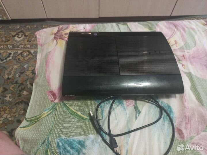 Sony playstation 3 super slim 500gb +игры