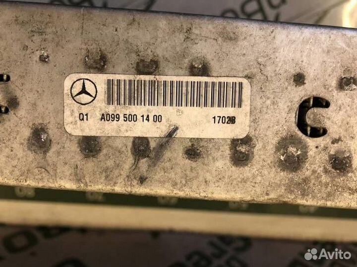 Интеркулер, Mercedes ML W166 2012