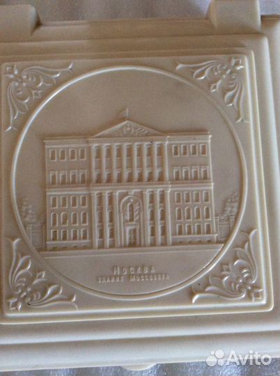 Шкатулка здание Моссовета и деревянные,ссср