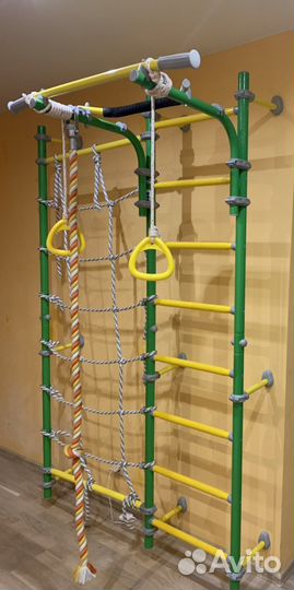 Детская Шведская стенка с турником