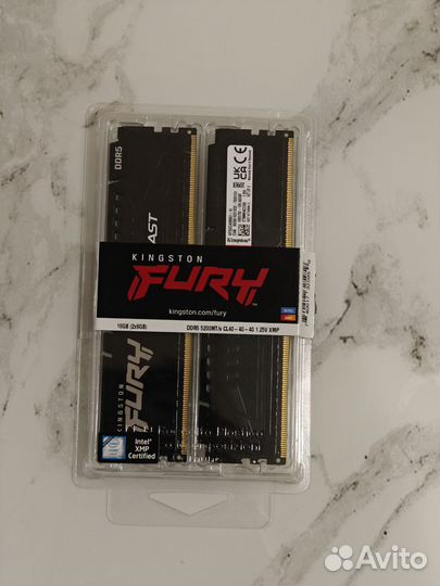 Оперативная память ddr5 Kingston