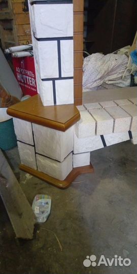 Портал для камина угловой. Новый. Торг