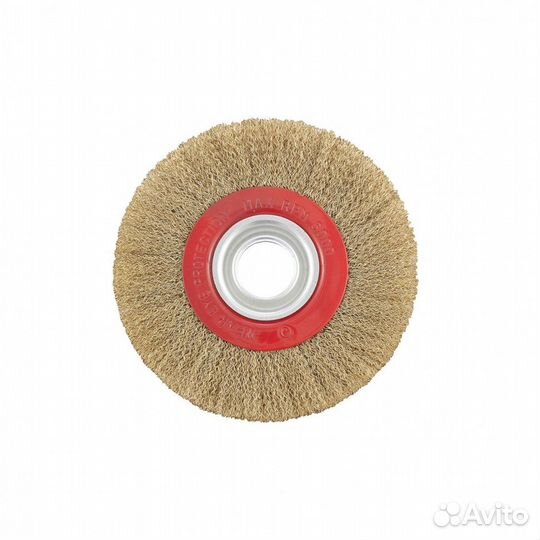 Щетка для точила, 175 мм, посадка 32 мм, плоская