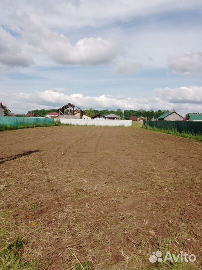 Вспашка фрезеровка земли