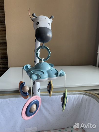 Мобиль Жираф Zeimas (белый)