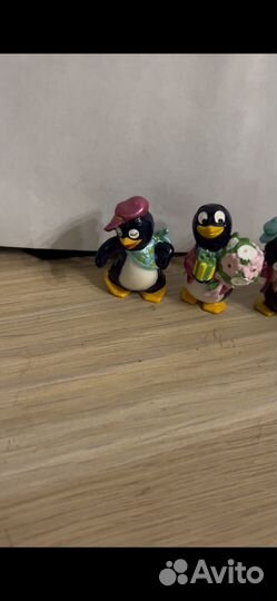 Киндер сюрприз пингвины из 90х