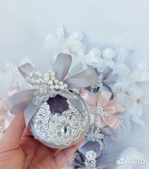 Новогодние игрушки ручной работы