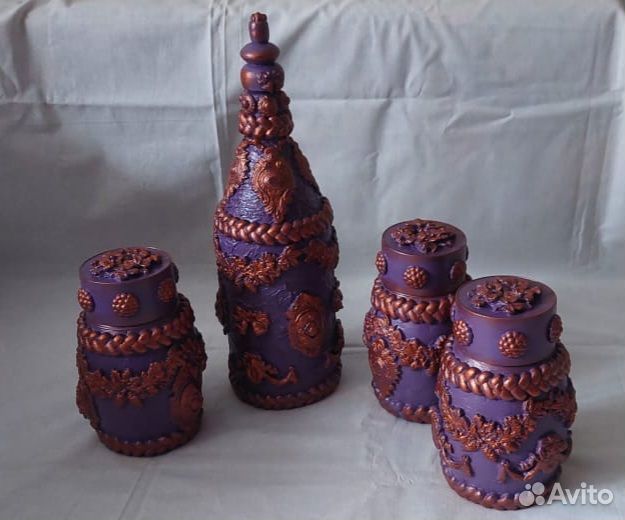 Банки для сыпучих продуктов.(Ручная работа)