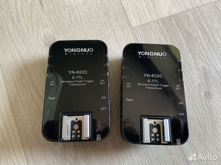 Радиосинхронизатор yongnuo YN-622c E-TTL для canon