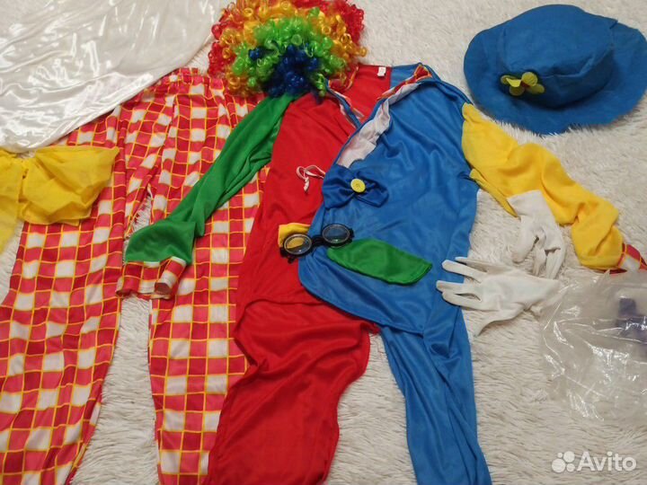 Костюм Деда мороза/клоун