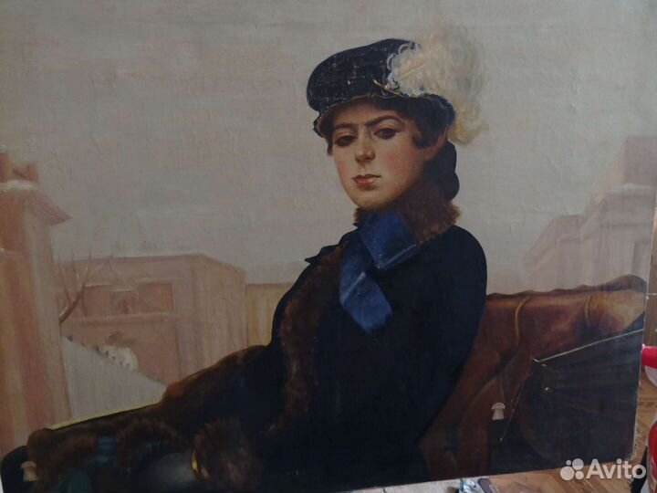 Картина маслом на холсте бу