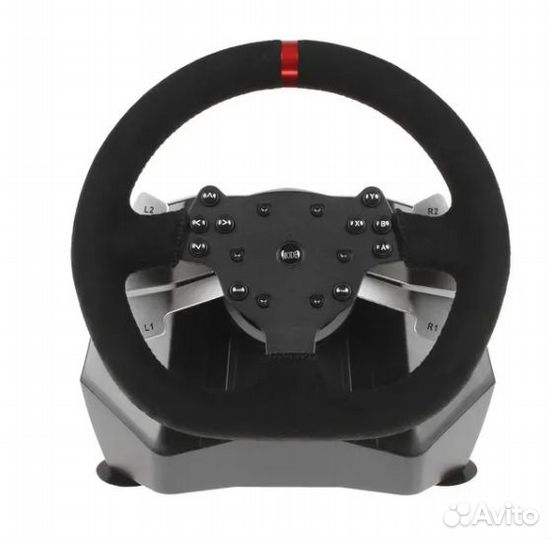 Игровой руль Artplays V-1200 Vibro Black