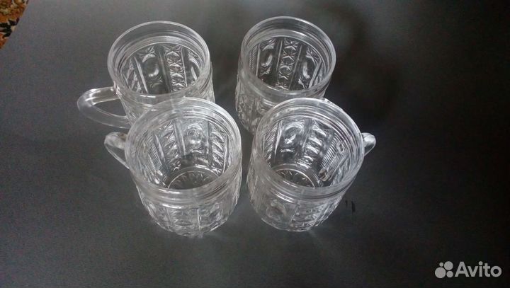 Рюмки, кружки хрусталь