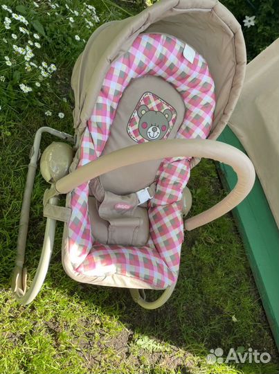 Детские качели шезлонг