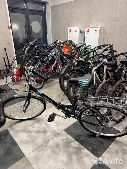 Складной городской велосипед