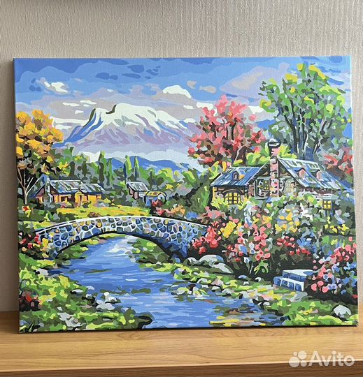 Готовая картина по номерам