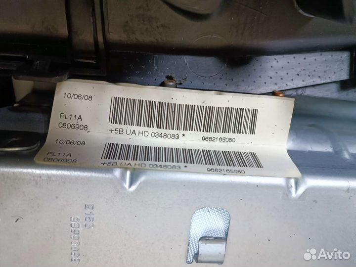 Подушка безопасности пассажира Citroen C4