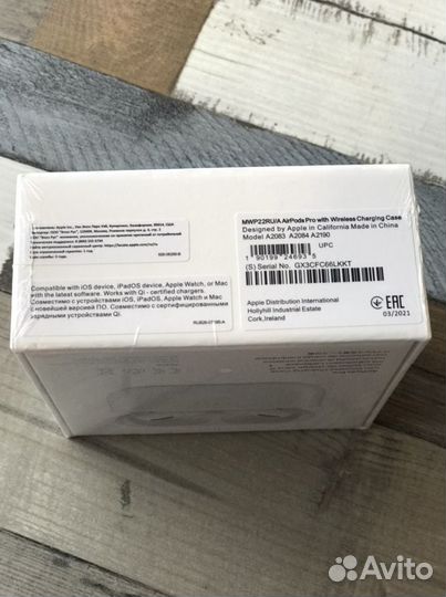 Наушники apple airpods pro