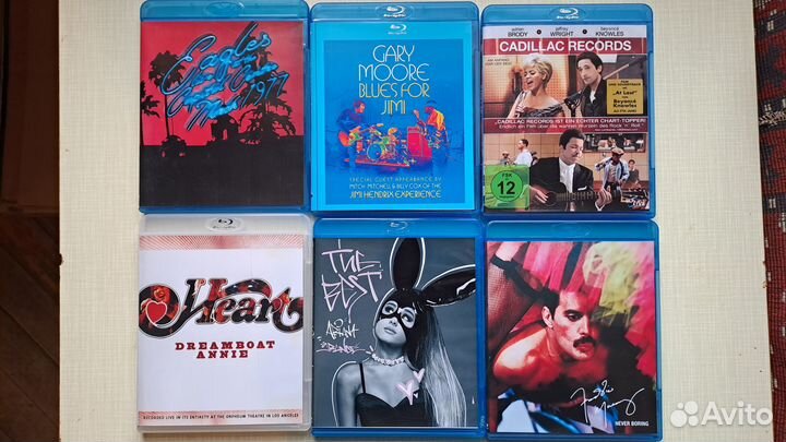 Музыка на Blu Ray и DVD (часть 2)