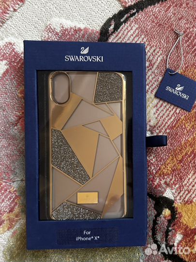 Чехол Swarovski на iPhone Х