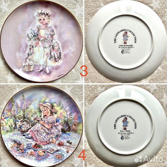 Leonardo шикарные тарелки фарфор коллекц