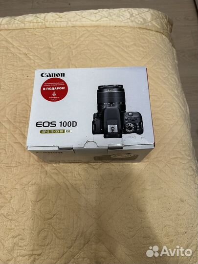 Фотоаппарат canon EOS 100D