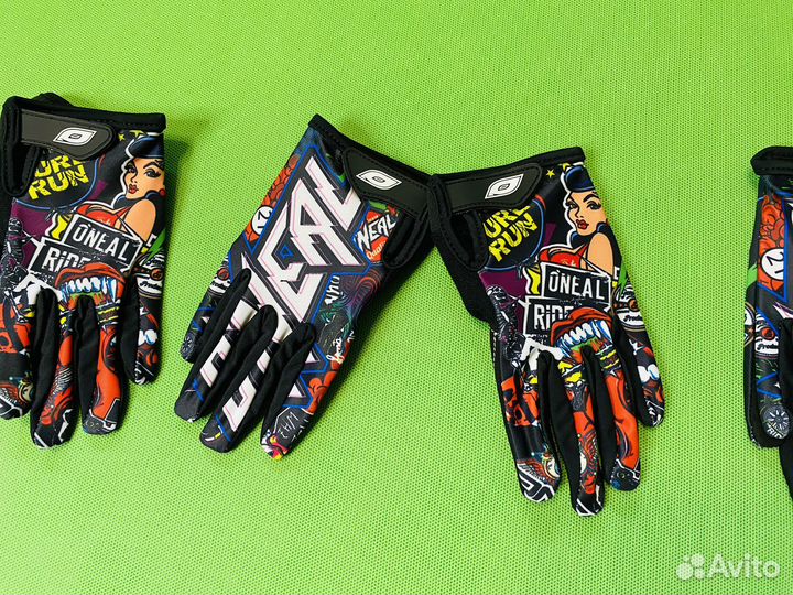 Перчатки для мотокросса детские BMX Квадроцикл