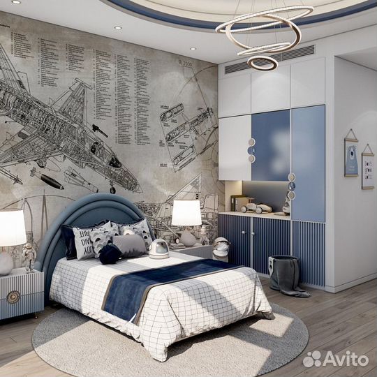 Детские фотообои 