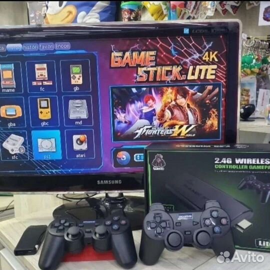 Игровая приставка game stick lite 4k 64gb