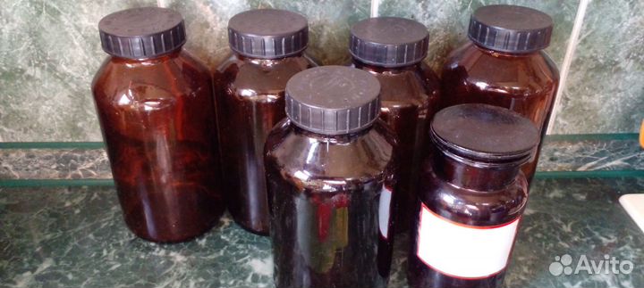 Банка 1 л - темная - СССР