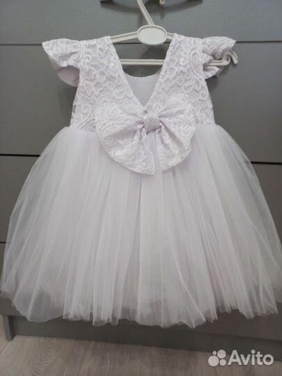 Платье для девочки нарядное 86