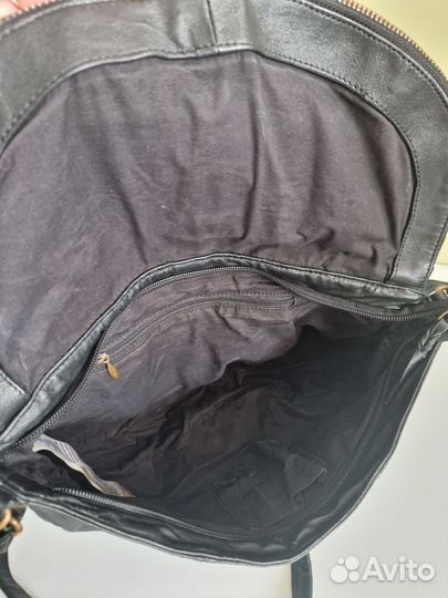 Сумка женская натуральная кожа черная