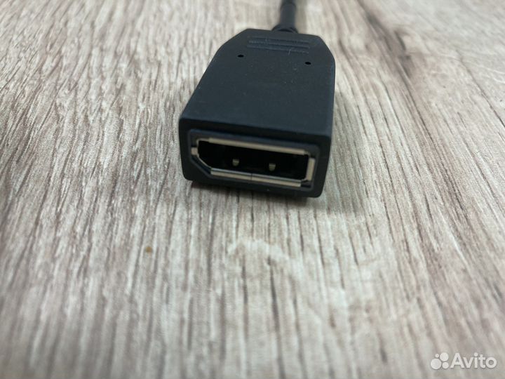 Переходник mini displayport - displayport (новый)