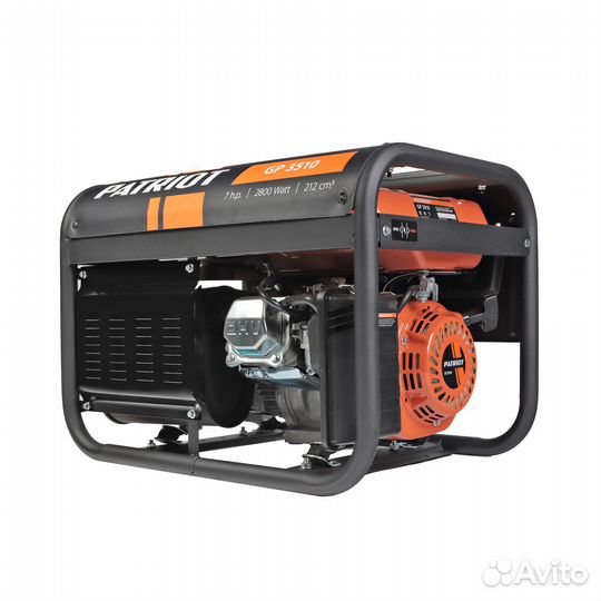 Генератор бензиновый patriot GP 3510