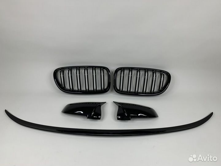 Спойлер ноздри зеркала Глянец Рест BMW F10