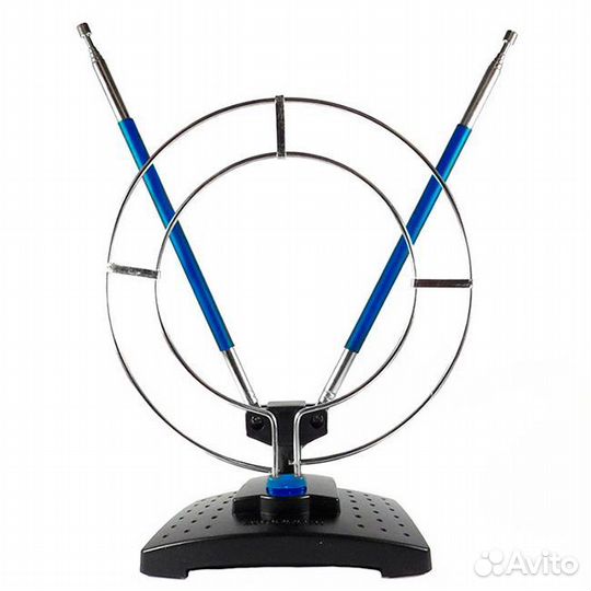 Антенна комнатная Zerro TV мв+дмв для DVD-T2