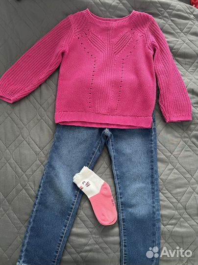 Детские вещи пакетом на двочку 110-116