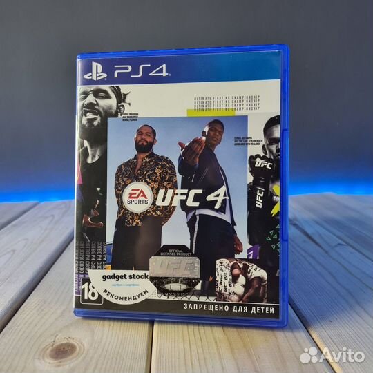 Игра EA Sports UFC 4 (PS4) новый
