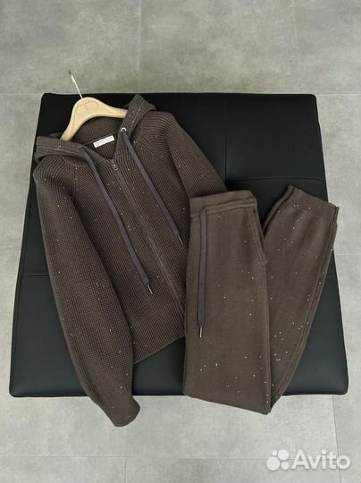 Шерстяной костюм Brunello Cucinelli