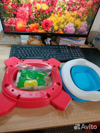 Горшок складной дорожный Roxy-kids 3 в 1