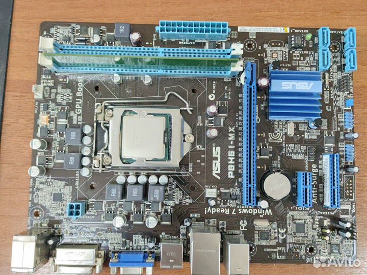 Материнская плата LGA 1155 Asus p8h61-mx