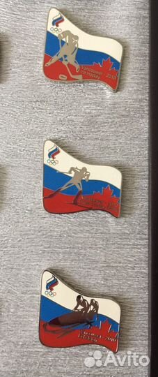 Набор значков Олимпийские игры Ванкувер 2010