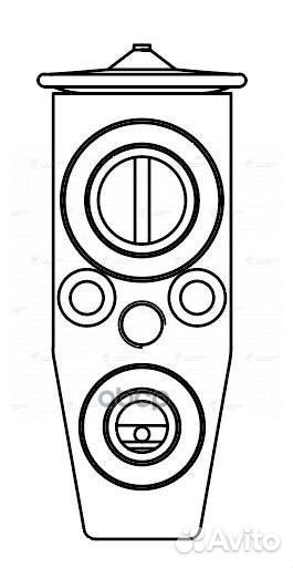 Ltrv 0595 клапан кондиционера расширительный C
